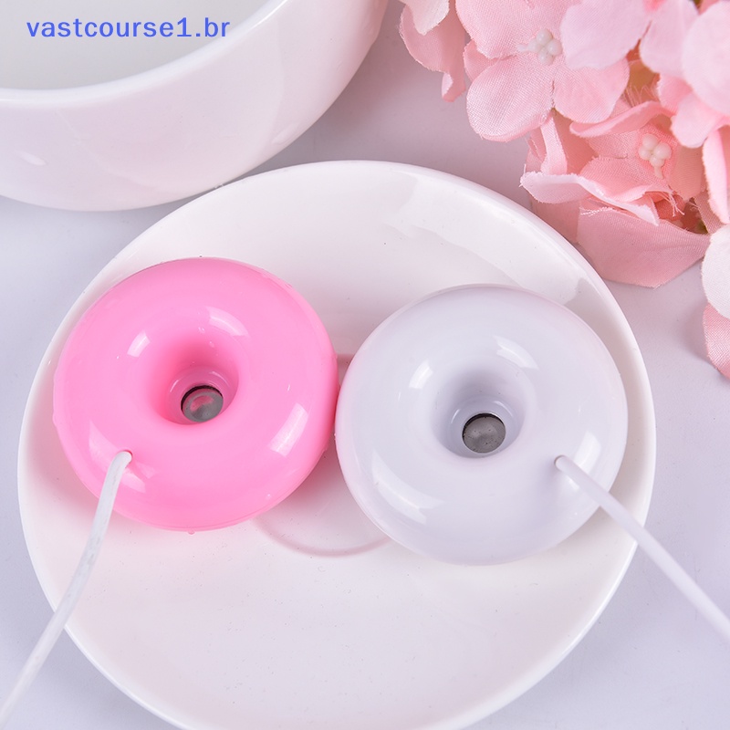 Vastcur 1pc Mini Donuts Portáteis Umidificador USB Purificador De Ar Aroma Difusor De Vapor BR