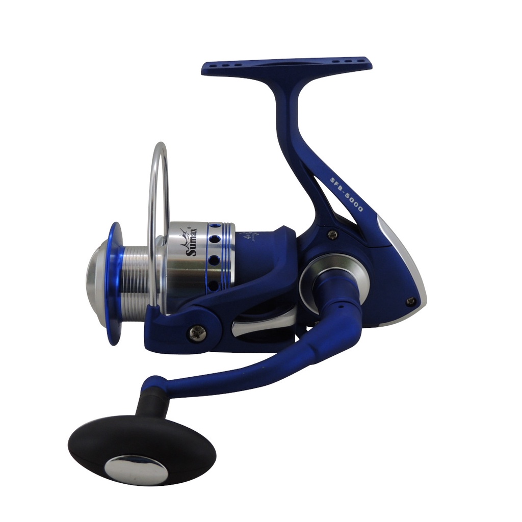 Molinete Sumax Fire Blue FD - 5 Rolamentos