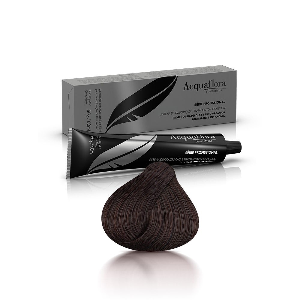 Tintura Acquaflora 3.0 Castanho Escuro em Oferta na Shopee