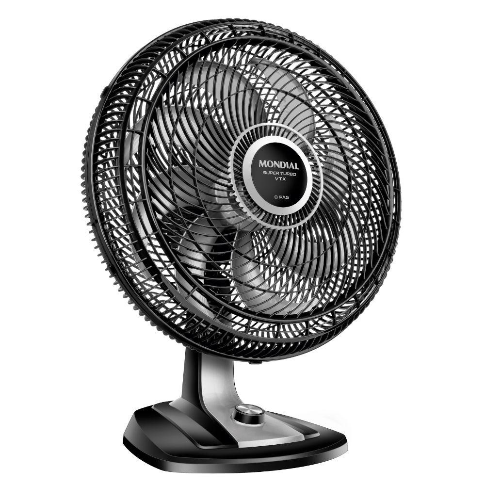 Ventilador Mondial Turbo VTX-50 8 Pás 50cm 150W Preto em Oferta na Shopee