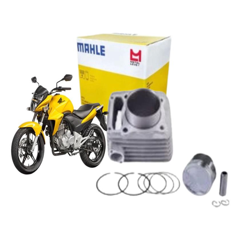 Kit Cilindro Motor Honda Cb 300 Xre 300 2009 2010 2011 2012 2013 2014 2015 2016 2017 2018 2019 2020 2021 2022 2023 ORIGINAL MAHLE