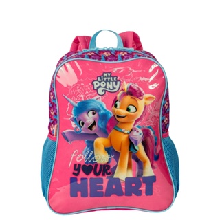 Mochila Grande My Little Pony Heart - Colorido em Oferta na Shopee