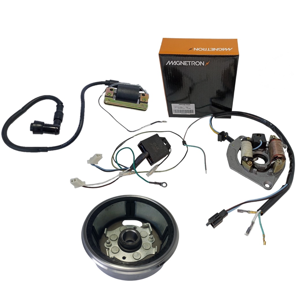 Kit Conversor Cdi Bobina Ignição + Volante Cg 125 Cargo 1988 A 1991 Cg 125 Today 1989 A 1991 em Oferta na Shopee