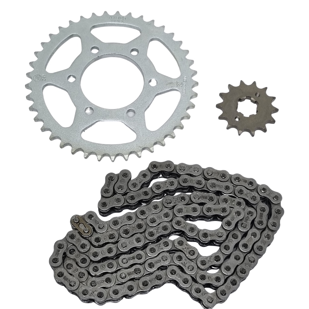 Kit Relação Transmissão Yamaha Xtz 150 Crosser Aço1045