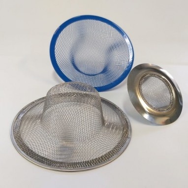 Protetor Tela P/ Ralo De Pia - Aço Inox - Ø 11,5 Cm
