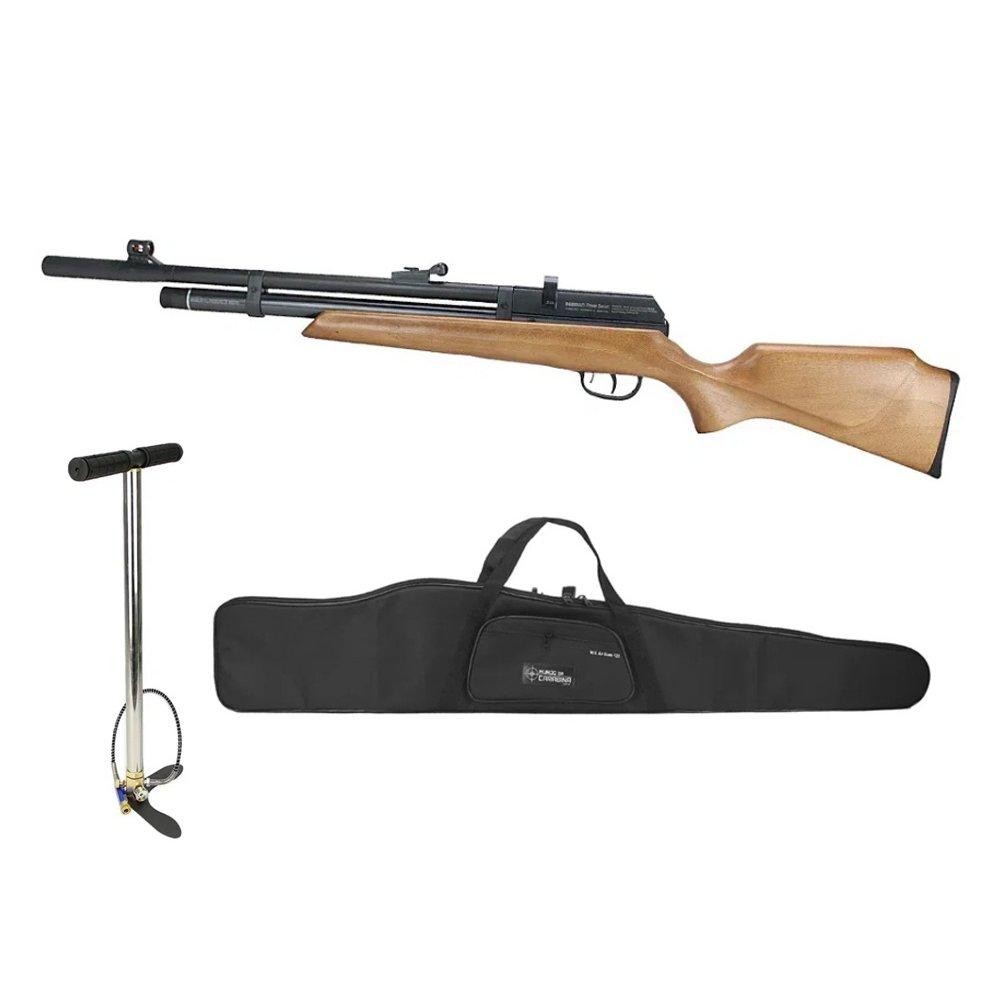 Carabina Pressão PCP Beeman Raider 1331 5.5+Bomba+Capa
