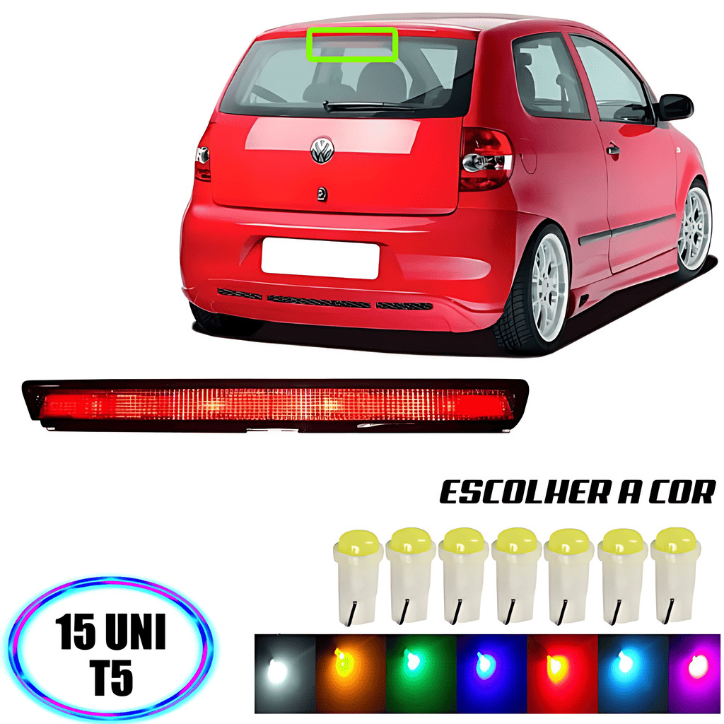 Led Break Light Fox 2003 A 2009 15 Peças