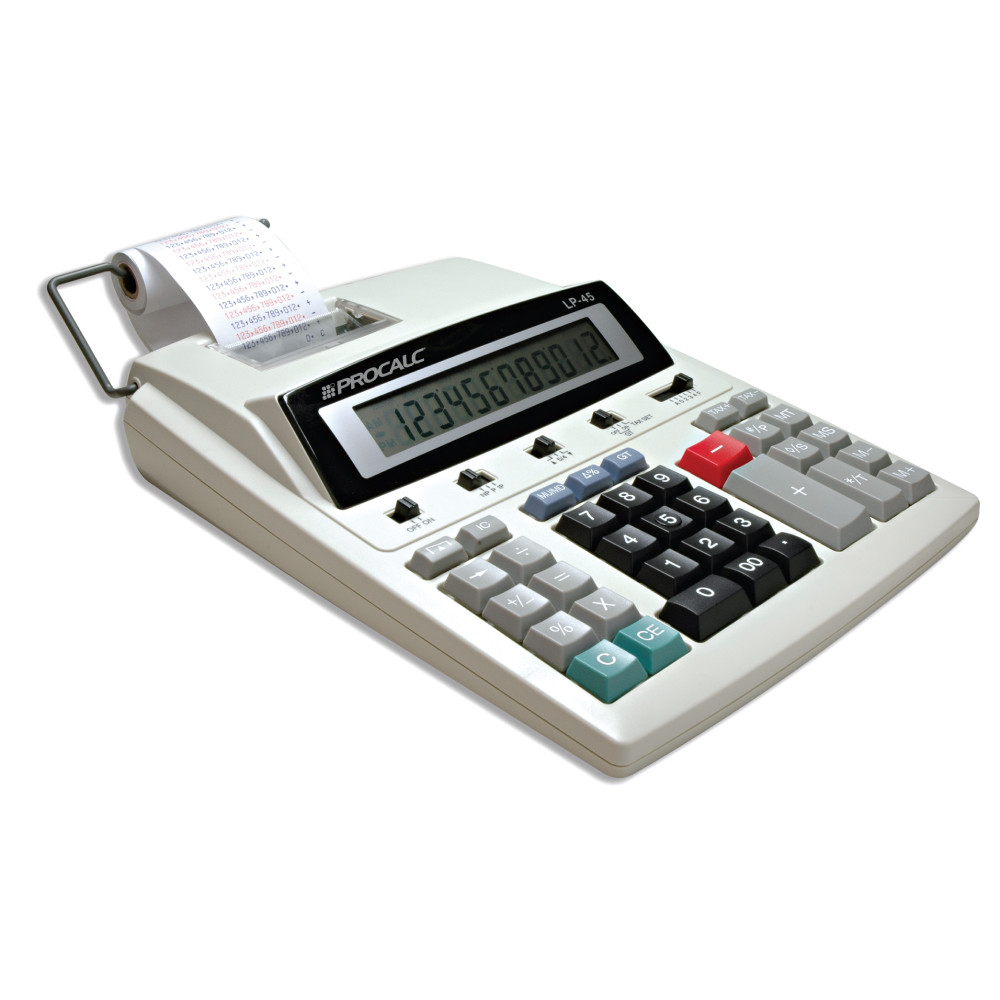 Calculadora De Mesa Com Impressão Bonina LP45 Procalc