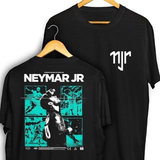 Camiseta Neymar Jr Njr Frente e Verso Streetwear Blusa Camisa Futebol 100% Algodão em Oferta na Shopee