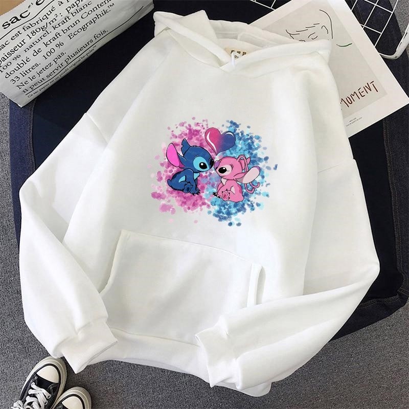 Blusa de Moletom Unissex Agasalho Lilo Stitch