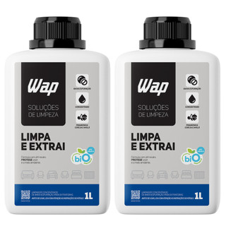 Kit 2 Detergente Wap Limpeza Limpa E Extrai Concentrado 1lt
