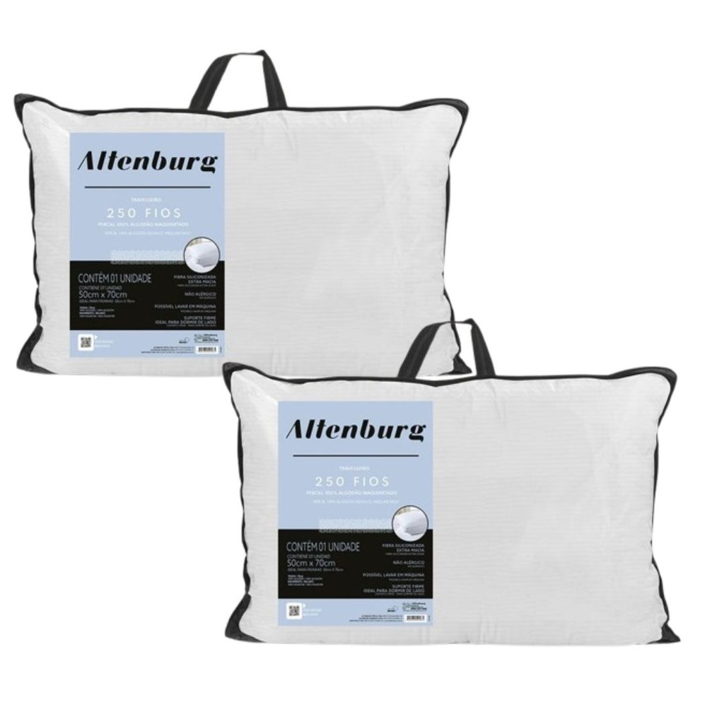 Travesseiro Altenburg 250 Fios - Comprar com Melhor Preço em Roupas de Cama