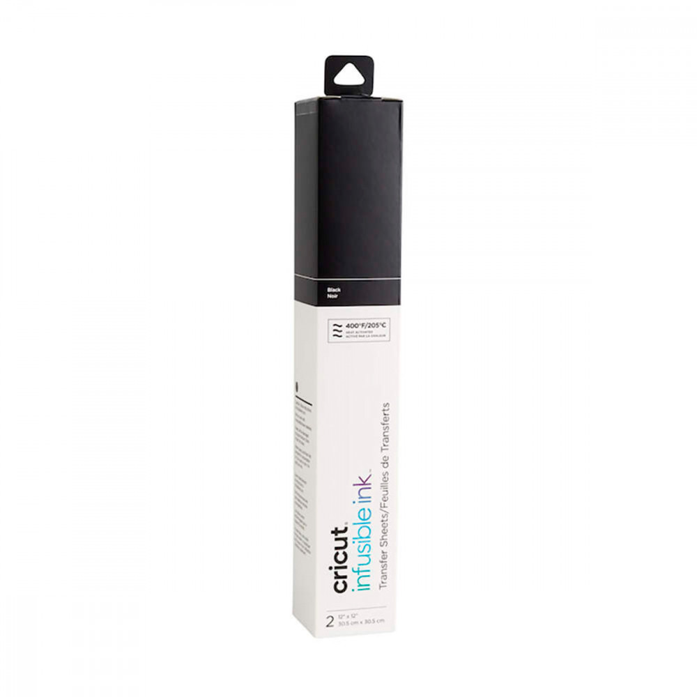 Folhas de Sublimação Cricut Infusible Ink Preto 30,5x30,5 cm (2 Folhas) - Stationery