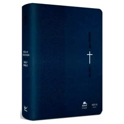 Bíblia Sagrada - Holy Bible | Português E Inglês | Nvi Letra