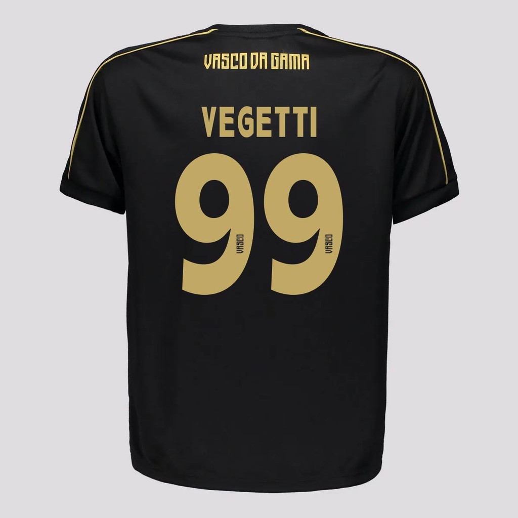 Camisa Vasco Dawn Vegetti 99 Infantil Preta em Oferta na Shopee