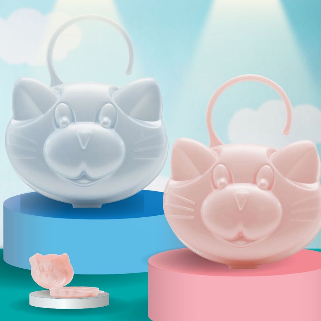 Porta Chupeta Plastbaby Baby Perolado