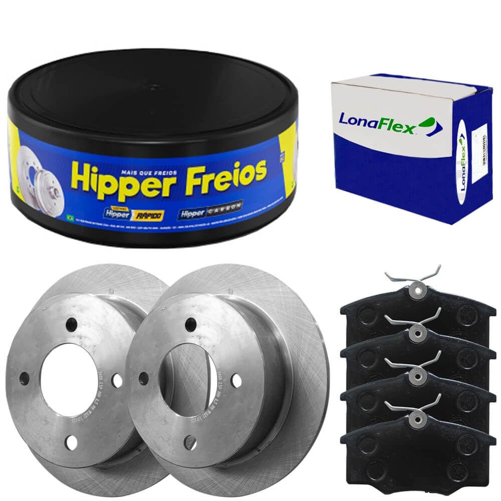 Kit Pastilha Disco Freio Kadett  96 A 98 Dianteiro Ventilado - Spare Parts and Accessories for Vehicles