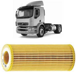 Filtro Óleo Volvo Vm 310 Mwm 2006 A 2011 Hu721/6xkit
