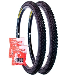 2 Pneu Pirelli Scorpion Mtb Aro 26x2.0 + 2câmara 26 Kenda
