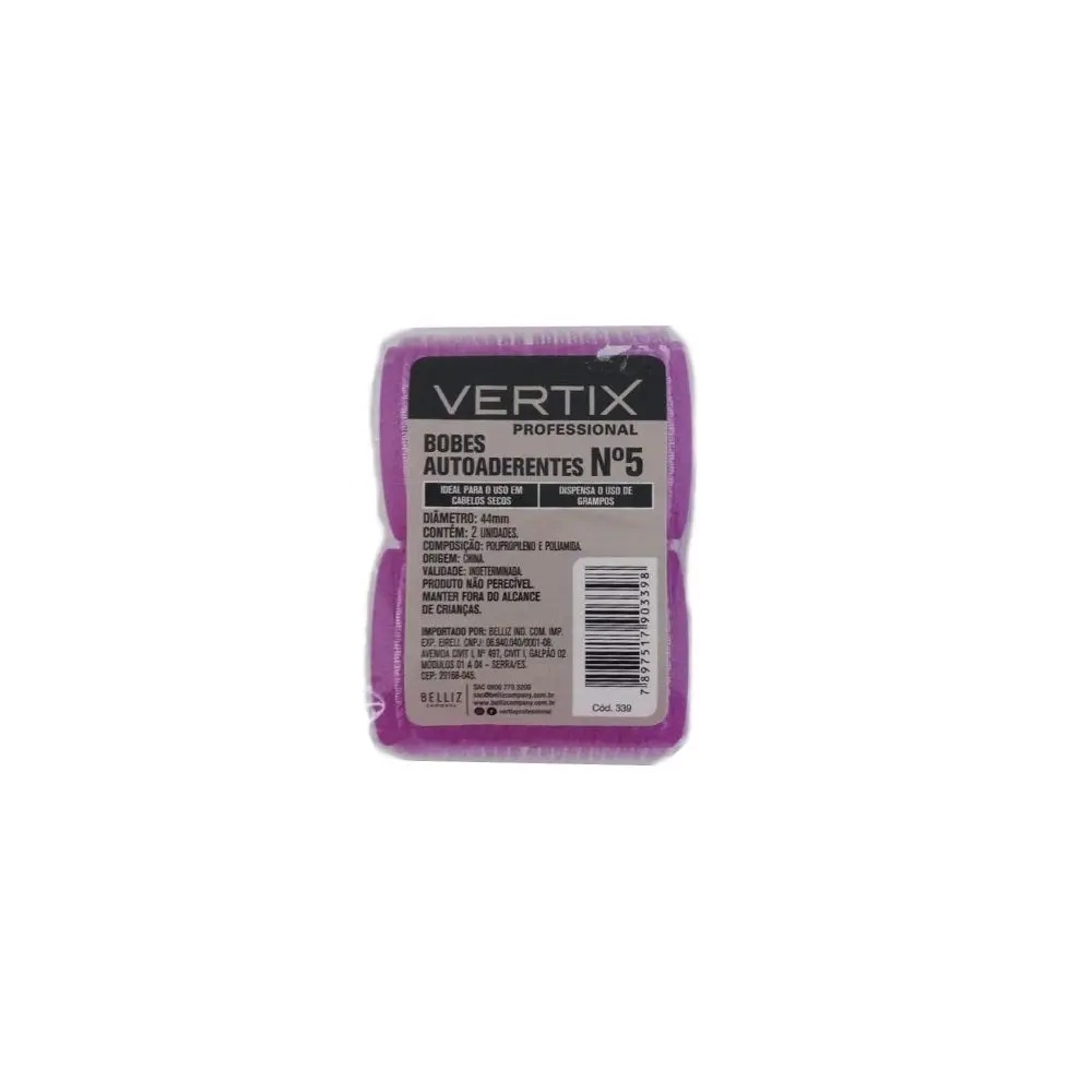 Bobes De Cabelo Vertix Auto aderente Nº5