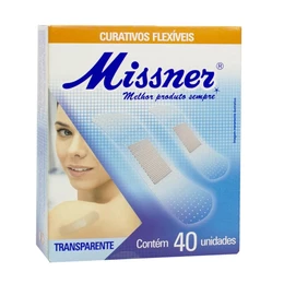Curativo Band Aid 40 unidades - Missner