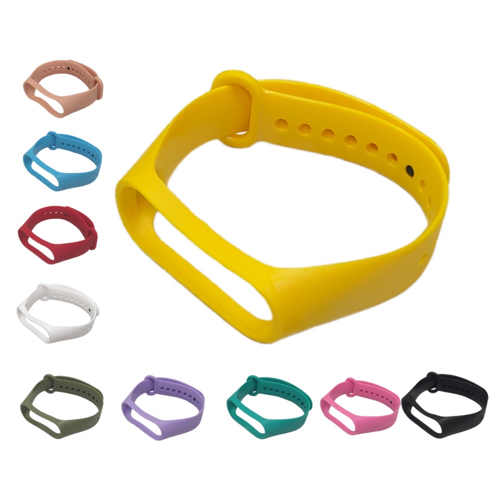 Pulseira de Silicone Smartband Kit Com 10 Pulseiras De Reposição Smartband PL M3 e M4 Silicone