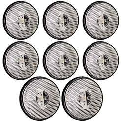 8 Lanterna Lateral Caminhão Carreta Baú Randon LED BIVOLT CR