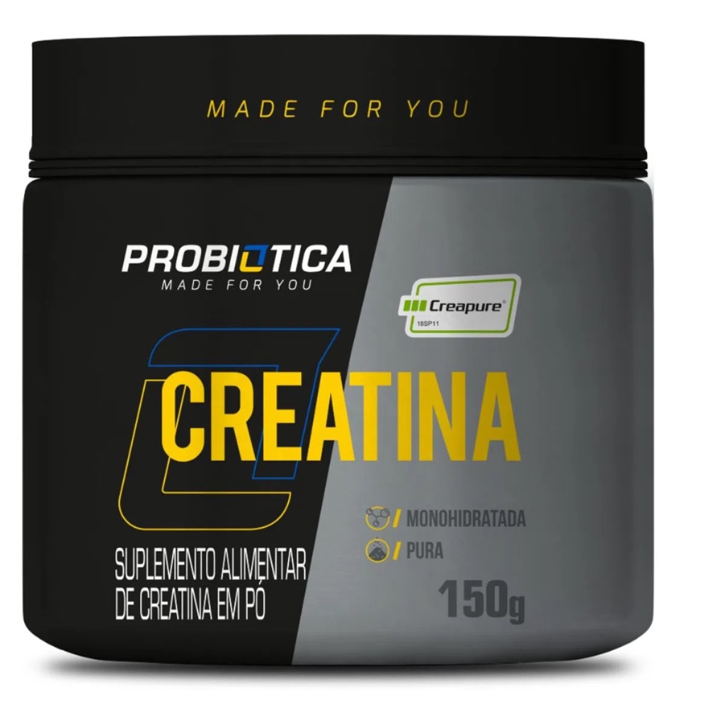 Creatina Creapure 100% Pura Pote 150g Probiótica