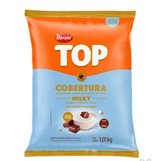 Top Milk Chocolate ao Leite em Gotas 1,010Kg - Harald