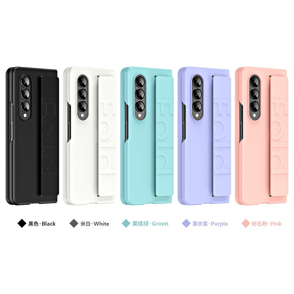 Para Samsung Galaxy Z Fold 5 case Moda pulseira elástica Z Fold 4 Fold 3 Cover IAEA