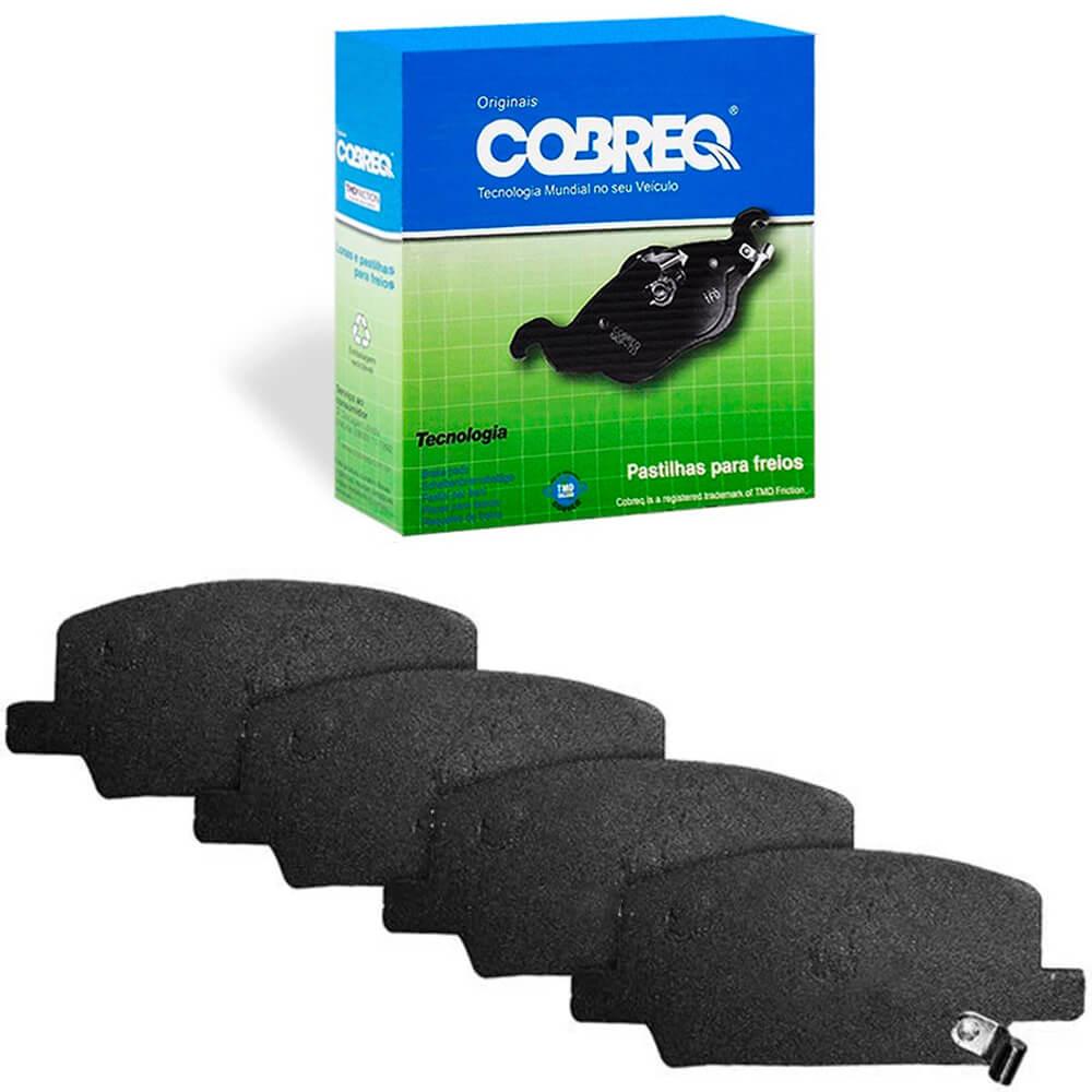 Kit Pastilha Freio Dianteira Chevrolet Tracker Cobreq N2087 - Spare Parts and Accessories for Vehicles