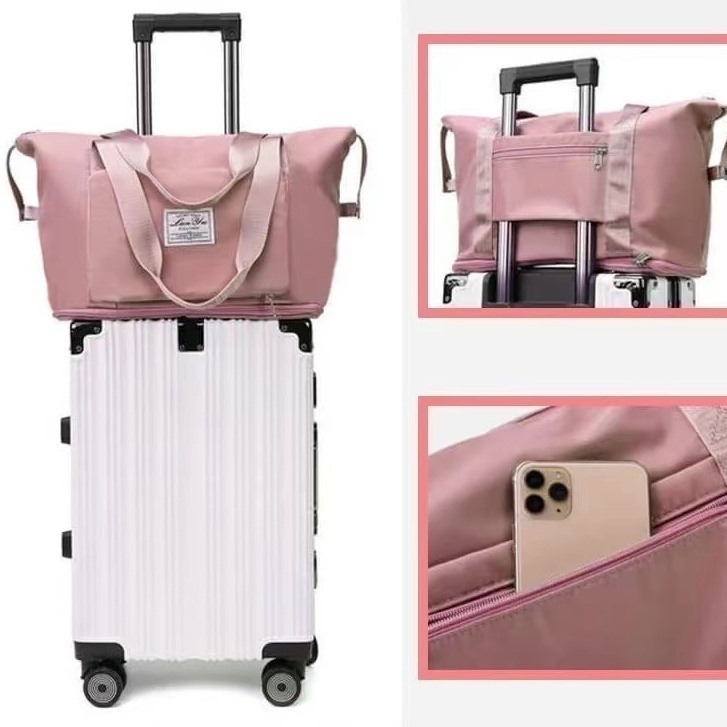 Mala de viagem dobrável leve de grande capacidade ming