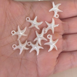 Pingente Perolado Estrela do mar pac com 30 peças Acessórios Verão Chokers DIY