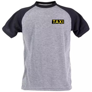 Camiseta taxista trabalho uniforme emprego taxi