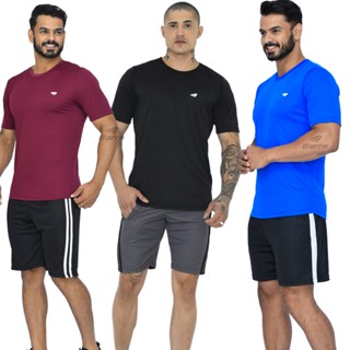 Camiseta Dri Fit Masculina Manga Curta Fitness Para Treino Academia e Corrida Garra Sport Wear