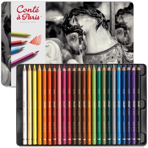 Conte a Paris Lápis Pastel Seco Conté à Paris 24 Cores