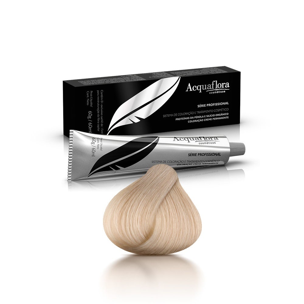 Tintura Acquaflora 10.1 Louro Clarissimo Acinzentado em Oferta na Shopee