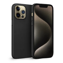 Capa Case Capinha Couro Dual Preta para iPhone 15 Pro - Proteção e Elegância Gshield