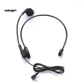 3.5mm Flexível Cabeça Microfone Para Speaker Amplificador De Voz Ensino