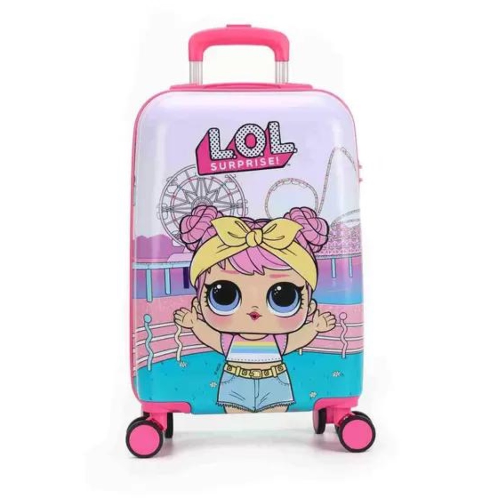 Mala Malinha Escolar LOL Surprise Bordo ABS 360 Original