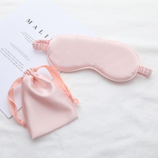 Máscara Para Os Olhos De Seda Simulada Conjunto De Duas Peças