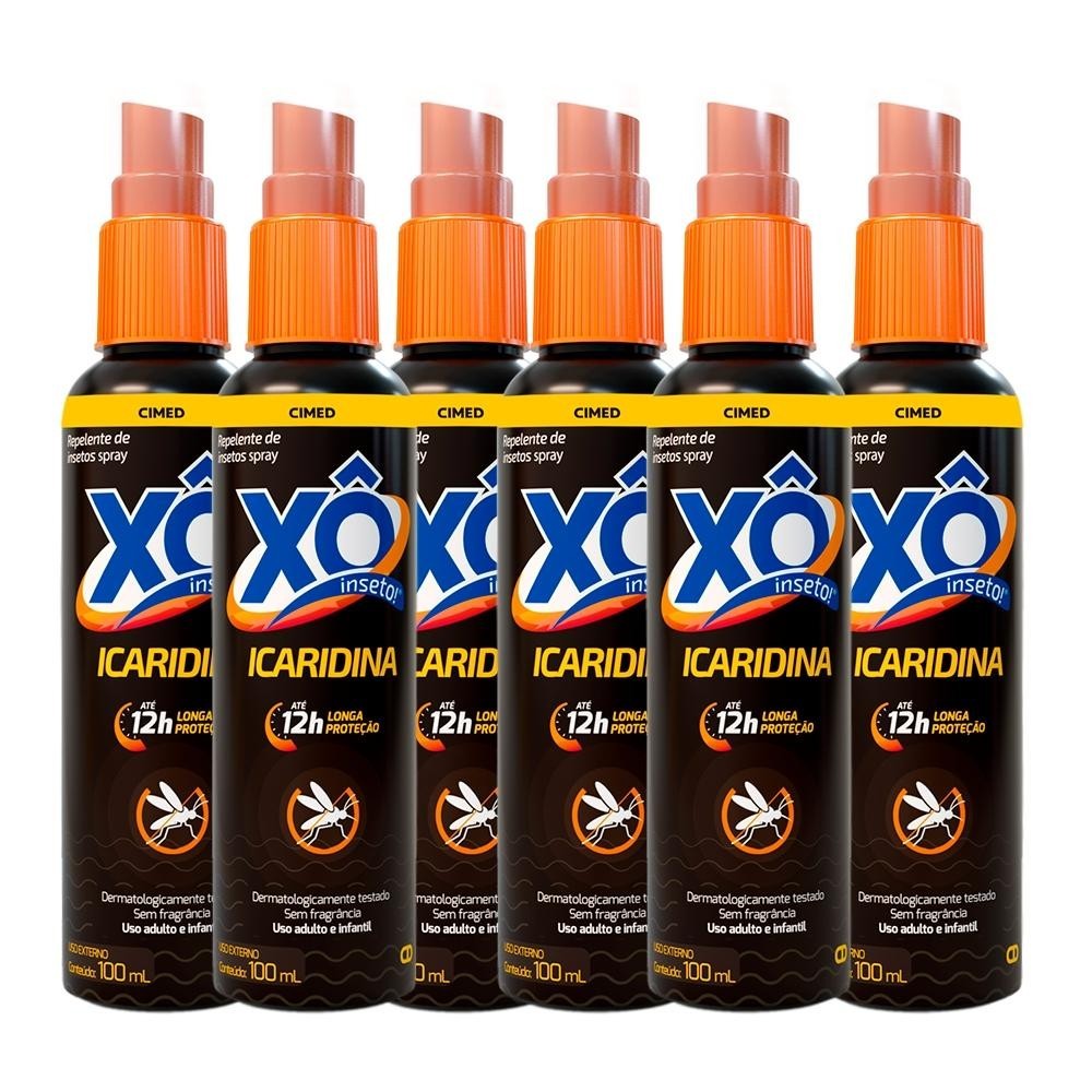 Kit 6 und Xô Inseto Icaridina 25% 100ml em Oferta na Shopee