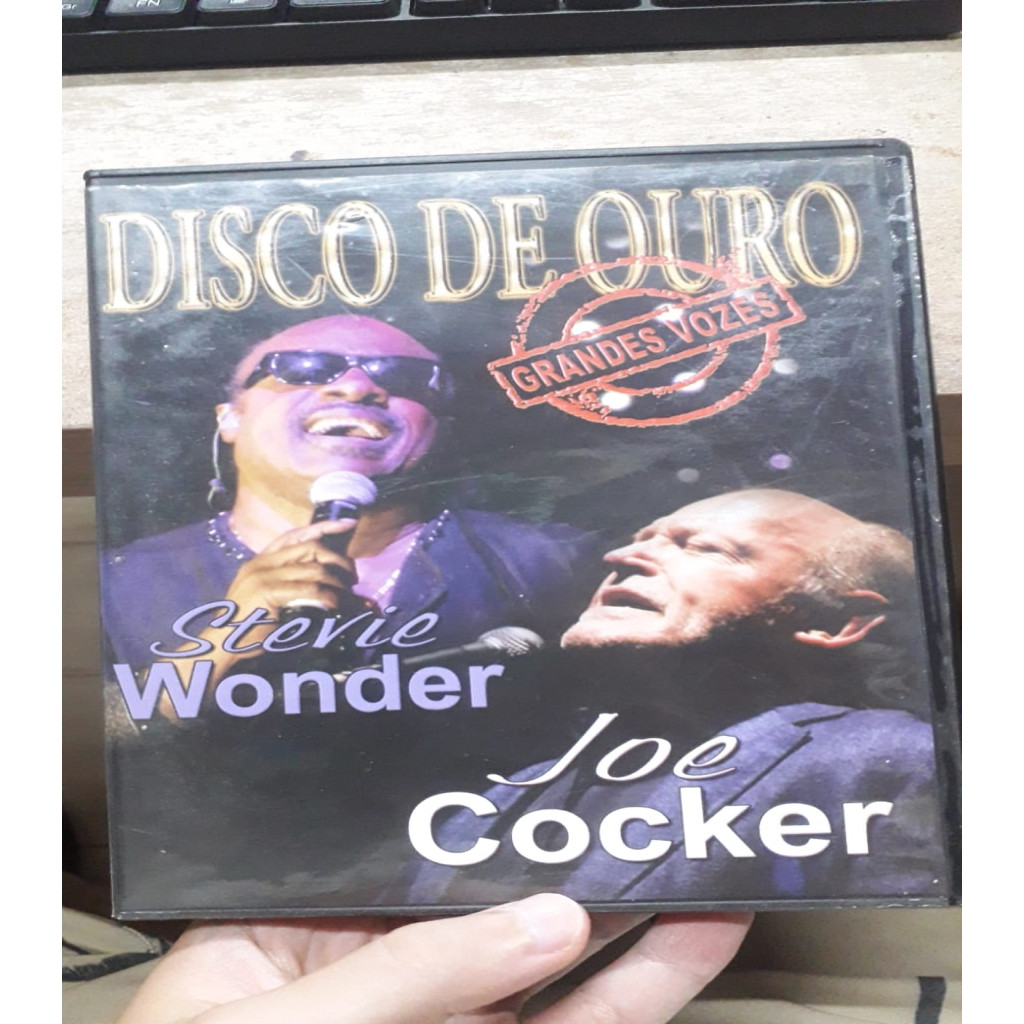 DVD: Disco de ouro: Stevie wonder e Joe cocker editora nd