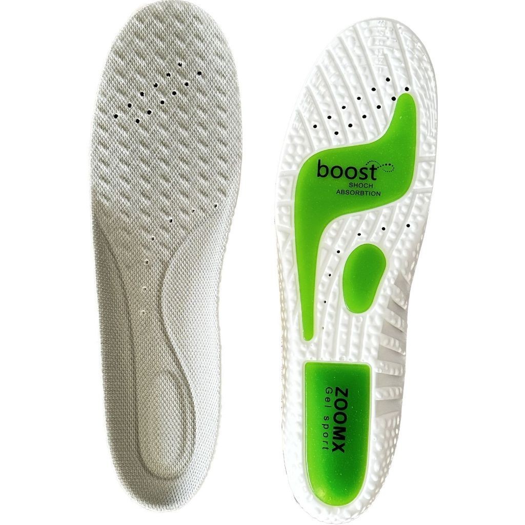 Palmilhas Impulsâo Ajustavel Espuma com Boost GEL Esporte Zoomx Macio Sapatos Confortável Mácia Dores Pés Unisex mt171