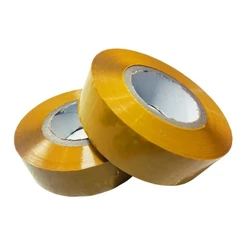 10 Rolos De Fitas Durex Largo 4,5cm X 500mts Marrom Env 24h