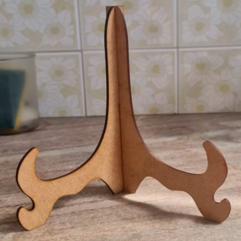 Kit 5 Unidades Apoio Suporte Expositor Pézinho Bordado Bastidor Quadro Pratos Azulejos Artesanato em Oferta na Shopee