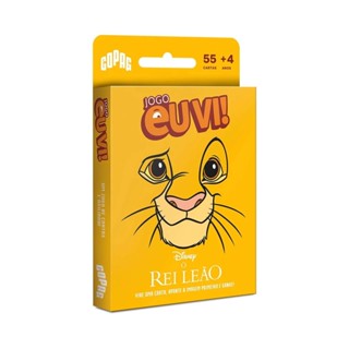 Jogo Eu Vi! O Rei Leão 55 Cartas Copag - 35154 em Oferta na Shopee