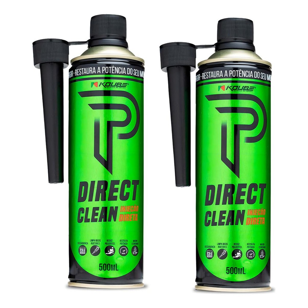 Direct Clean (Via Tanque) Koube - 500ML  02 unid + Aplicador