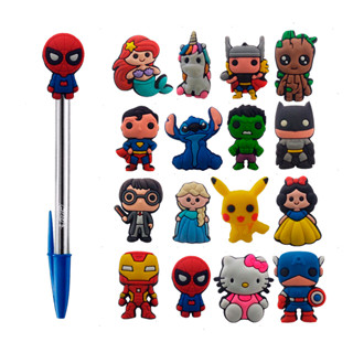 Ponteira Emborrachada Divertida Lápis Ou Caneta Homem Aranha em Oferta na Shopee