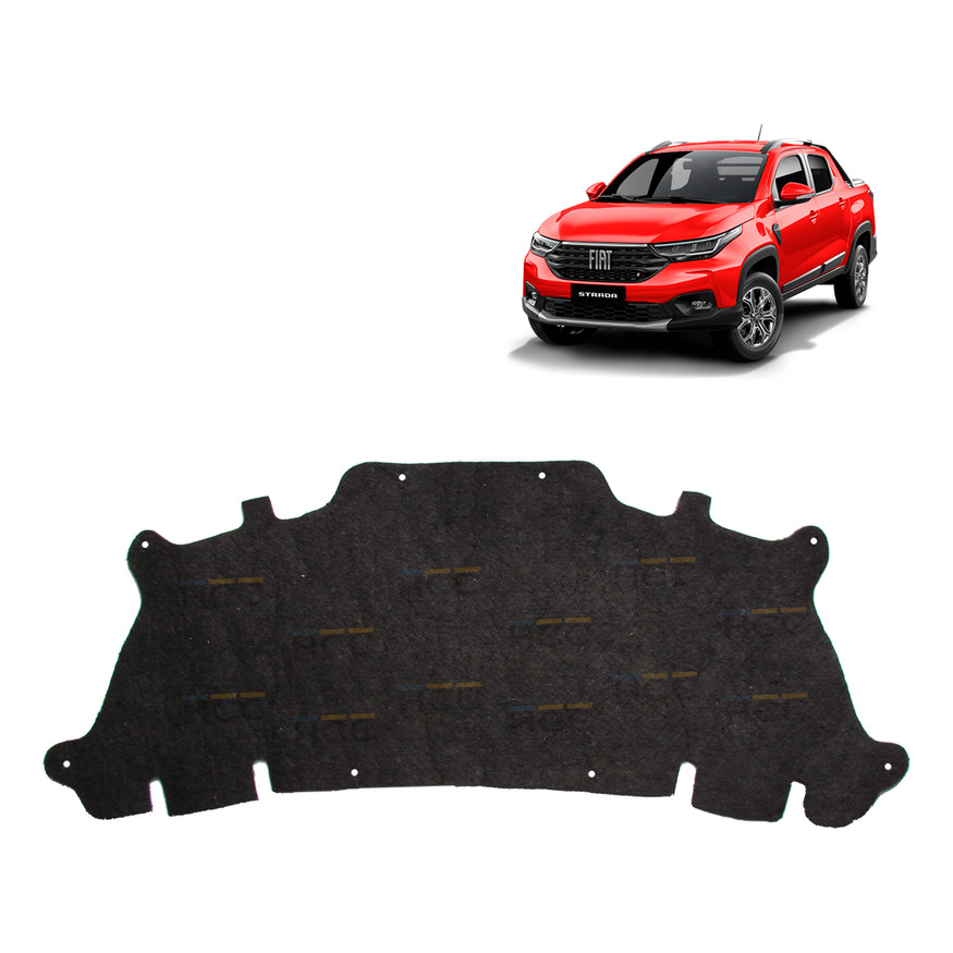Kit Manta Forro Do Capô E Presilha Fiat Strada 2021/2023